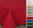 Beautex Tischdecke Bordeaux Fleckenabweisend Bügelfrei Lotuseffekt Leinenoptik Bild 2