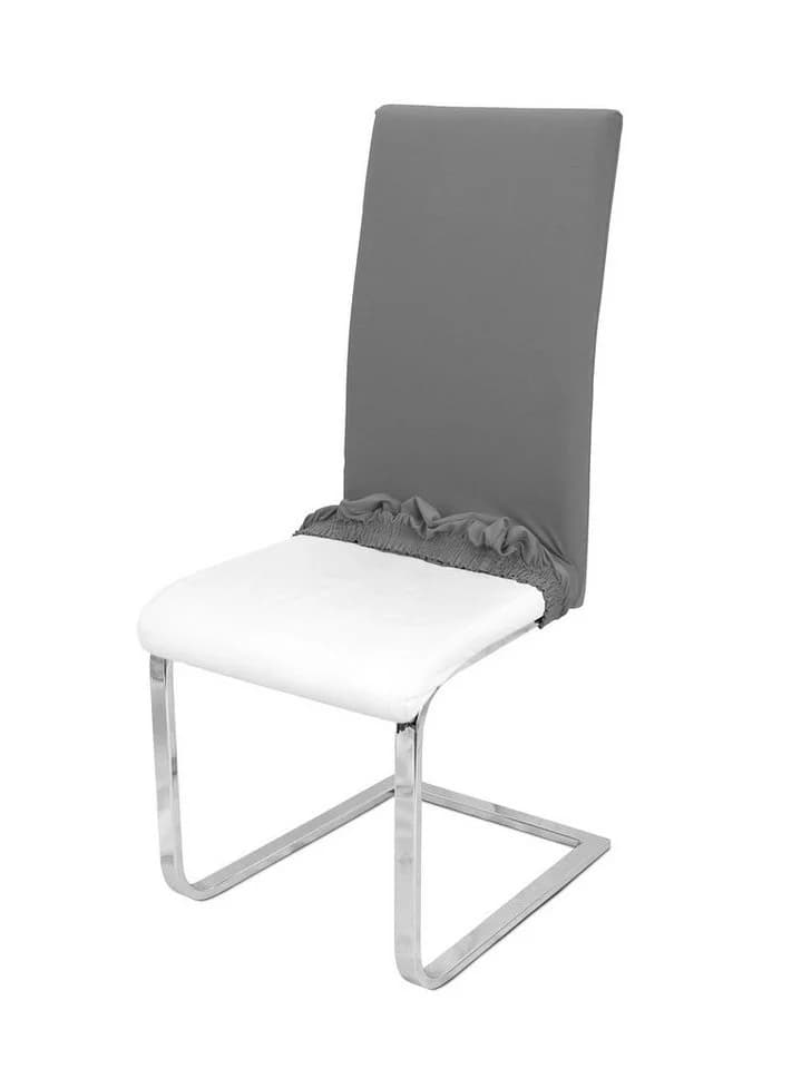 Beautex Stuhlhusse Johanna Elastische Stretch Husse Baumwolle Beige - Bild 5
