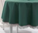 Beautex Tischdecke Garten Balkon Terrasse Camping Tischdecke Dunkelgrün Bild 2