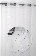 Beautex Ösengardine Transparent mit Glitzer Sternen 140x260 cm Bild 3