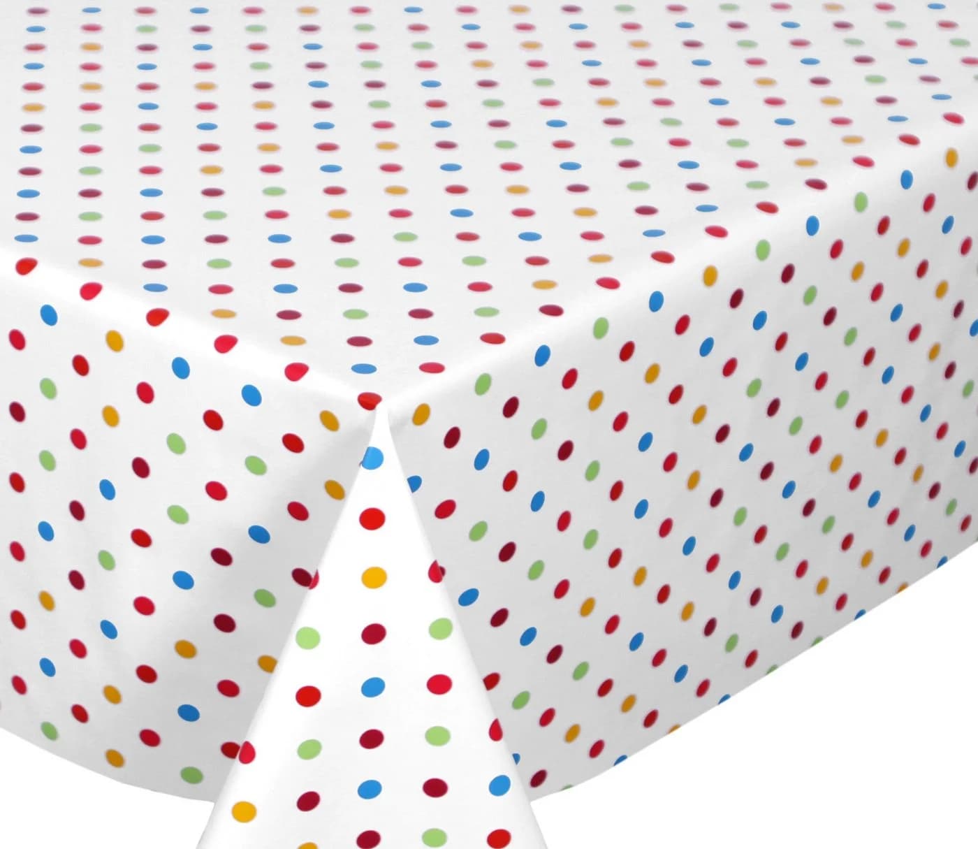 Beautex Wachstuchtischdecke Weiß Bunt PVC abwischbar - Bild 2