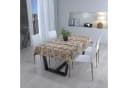 Beautex Wachstuchtischdecke glatt Braun abwischbar Garten Bild 1