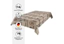 Beautex Wachstuchtischdecke glatt Braun abwischbar Garten Bild 5