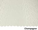 Beautex Tischdecke Damast Jacquard Streifenmuster Bügelfrei Beige Bild 3