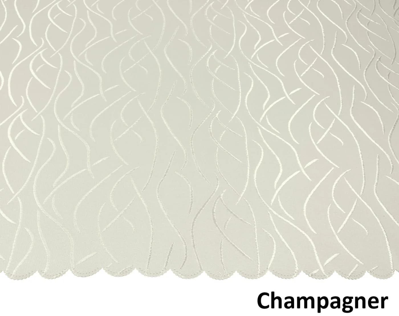 Beautex Tischdecke Damast Jacquard Streifenmuster Bügelfrei Beige - Bild 3