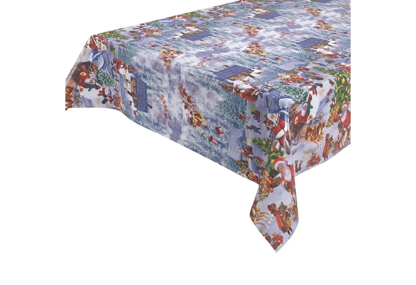 Beautex Wachstuchtischdecke Weihnachten Bunt Abwischbar - Bild 2
