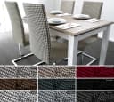 Beautex Stuhlhusse Antonella Stretch Rot Universelle Husse Bild 5