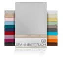 Beautex Spannbetttuch Jersey 160g/m² Hellgrau Bild 2