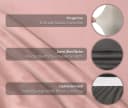 Beautex Stuhlhusse 4er Set LEA Rosa Mikrofaser Stretch Bild 4