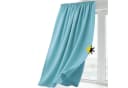 Beautex Verdunkelungsvorhang Kräuselband Blickdicht Abdunkelnd Blau Bild 2