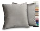 Beautex Kissenhüllen Samt 2er Set Braun Premium Kissenbezug Bild 3