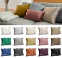 Beautex Kissenhüllen Samt 2er Set Braun Premium Kissenbezug Bild 4