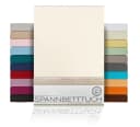 Beautex Spannbettlaken Jersey Baumwolle Premium Beige Bild 2