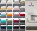 Beautex Spannbettlaken Jersey Baumwolle Premium Beige Bild 4