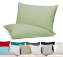 Beautex Kissenhüllen 2er Set Baumwolle Jersey 160g/m² Bild 2