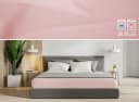Beautex Spannbettlaken Mikrofaser Rosa Rundumgummizug Bild 3
