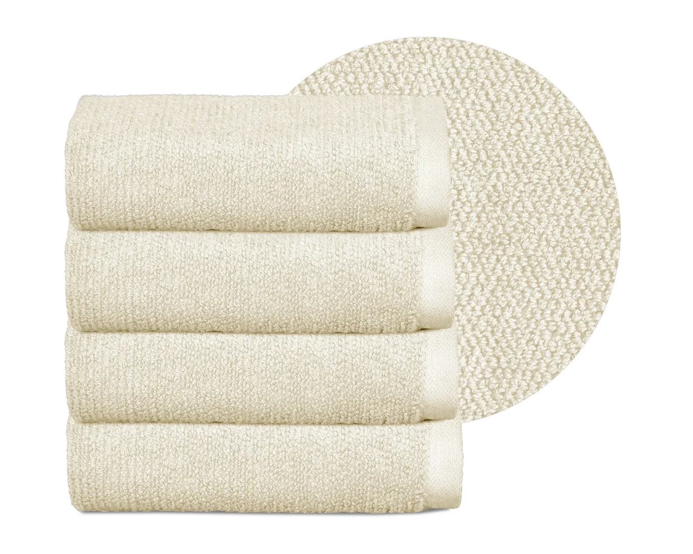Beautex Handtuch Set Premium Frottier 100% Baumwolle Creme - Bild 2