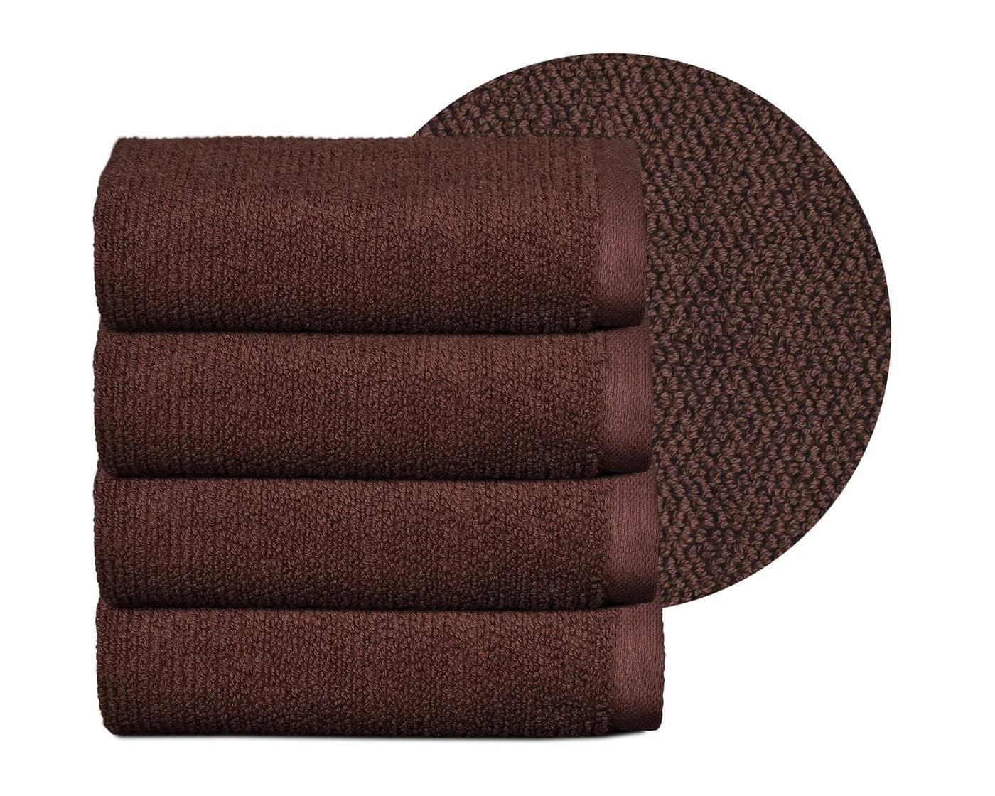 Beautex Handtuch Set Premium Frottier 550g/m² Dunkelbraun - Bild 2