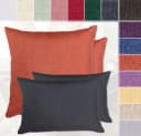 Beautex Kissenhülle Leinen-Optik Rosa mit Reißverschluss Bild 3