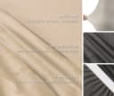 Beautex Stuhlhusse Eva Lang Elastisch Uni Creme Samt Mikrofaser Bild 3