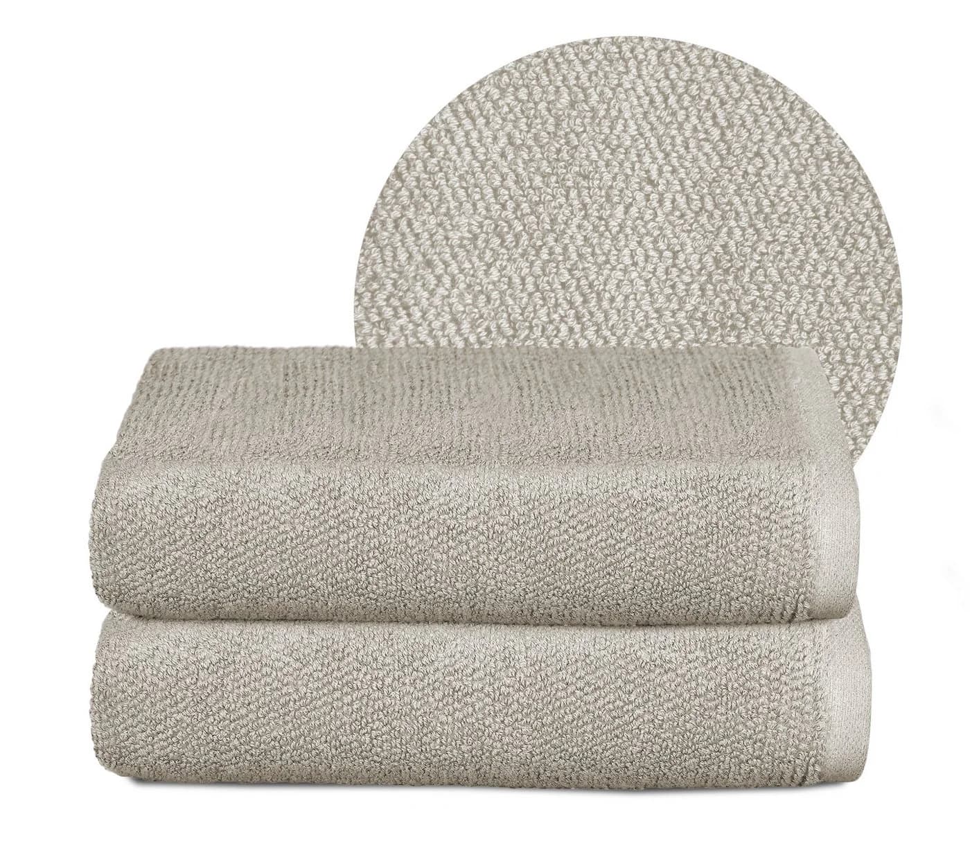 Beautex Handtuch Set Premium Frottier 100% Baumwolle Reisoptik - Bild 2