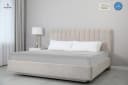 Beautex Spannbettlaken 2er Set Grau/Silber Jersey Baumwolle Bild 3