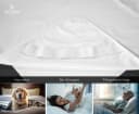 Beautex Inkontinenzauflage Matratzenschoner 90x200 cm Weiß Wasserdicht Bild 4