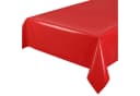 Beautex Tischdecke Uni Wachstuchtischdecke Oval Rund Eckig Rot Bild 2