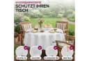 Beautex Tischdecke Uni Wachstuchtischdecke OVAL RUND ECKIG, Wachstuch abwischbar Bild 3