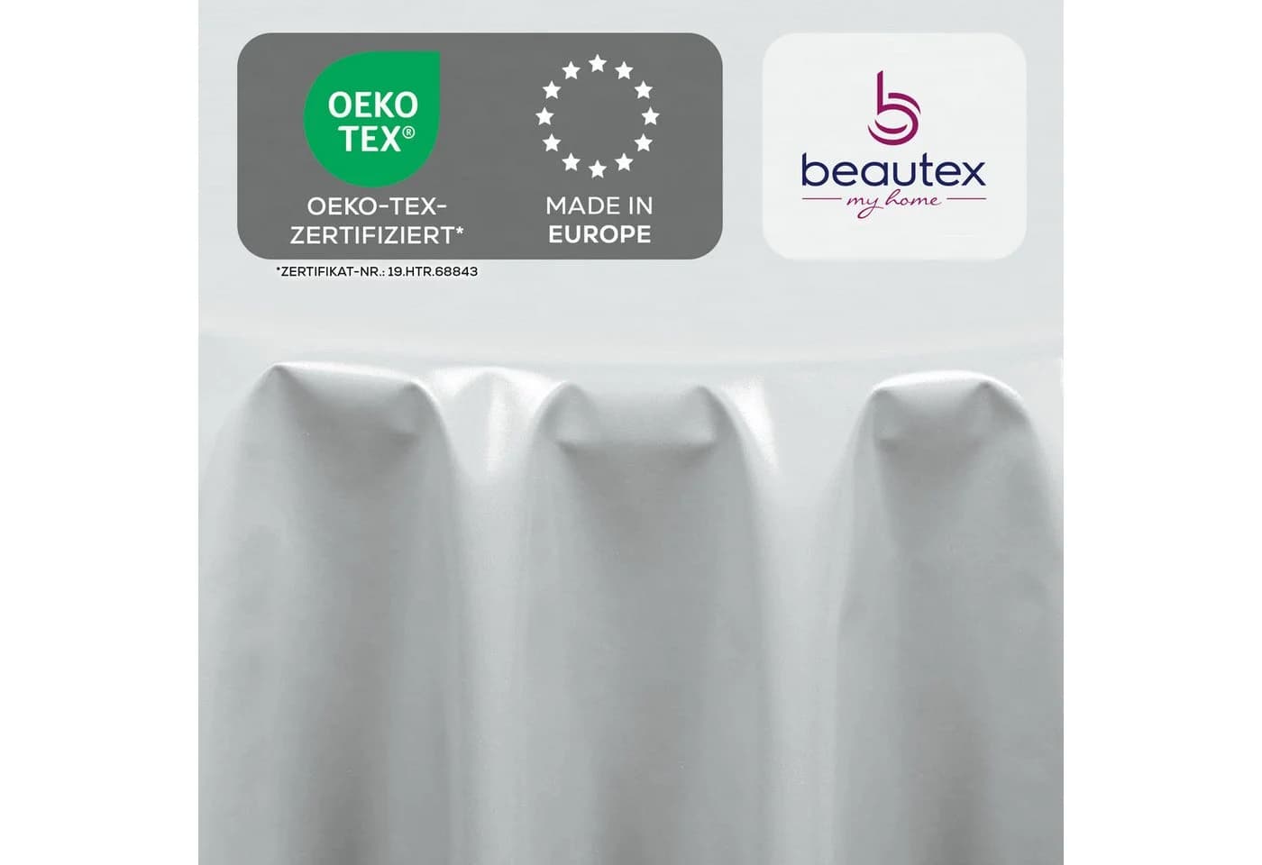 Beautex Tischdecke Uni Wachstuchtischdecke OVAL RUND ECKIG, Wachstuch abwischbar - Bild 4