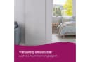 Beautex Verdunkelungsvorhang Blackout Schiebegardine Grau blickdicht Bild 5