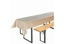 Beautex Partytischdecke Silber 100x250cm wasserabweisend Bild 2