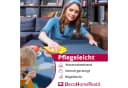 DecoHomeTextil Tischdecke Leinen Optik Dunkelblau Wasserabweisend Bild 1