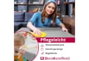 DecoHome Tischdecke Leinenoptik Dunkelgrün Wasserabweisend Bild 1