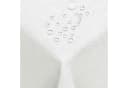 DecoHomeTextil Tischdecke Leinen Optik Weiss Abwaschbar Wasserabweisend Bild 2