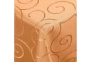 DecoHomeTextil Tischdecke Terrakotta Ornament Damast Bild 2