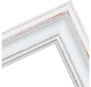 WANDStyle Bilderrahmen H550 Weiß Massivholz Antik Bild 1