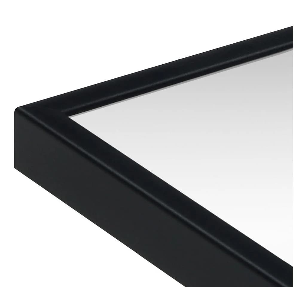 WANDStyle Wandspiegel H270 Schwarz Matt Aluminium Modern - Bild 3