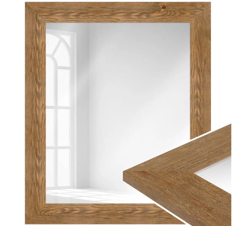 WANDStyle Wandspiegel H780 Eiche-Optik Massivholz Modern - Bild 2