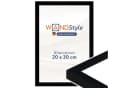 WANDStyle Bilderrahmen H950 Schwarz Massivholz Modern Bild 2