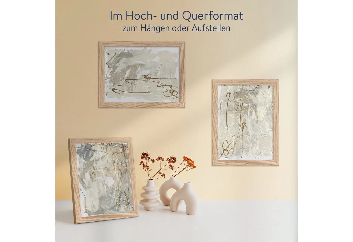 WANDStyle Bilderrahmen H950 Eiche Massivholz 13x18 cm - Bild 4