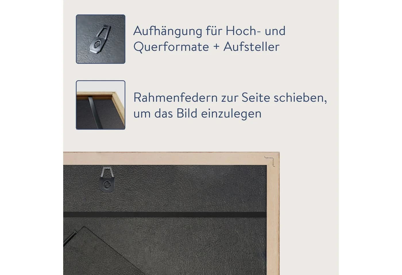 WANDStyle Bilderrahmen H950 Eiche Massivholz 13x18 cm - Bild 5