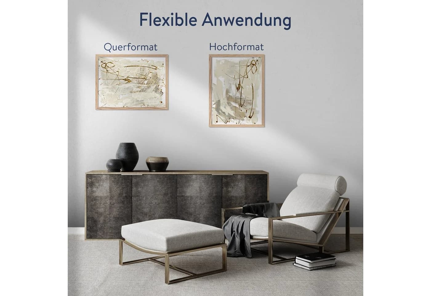WANDStyle Bilderrahmen H950 Eiche Modern - Bild 4
