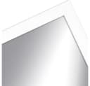 WANDStyle Wandspiegel H960 Weiß Massivholz Modern Bild 1