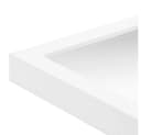 WANDStyle Wandspiegel H960 Weiß Massivholz Modern Bild 3
