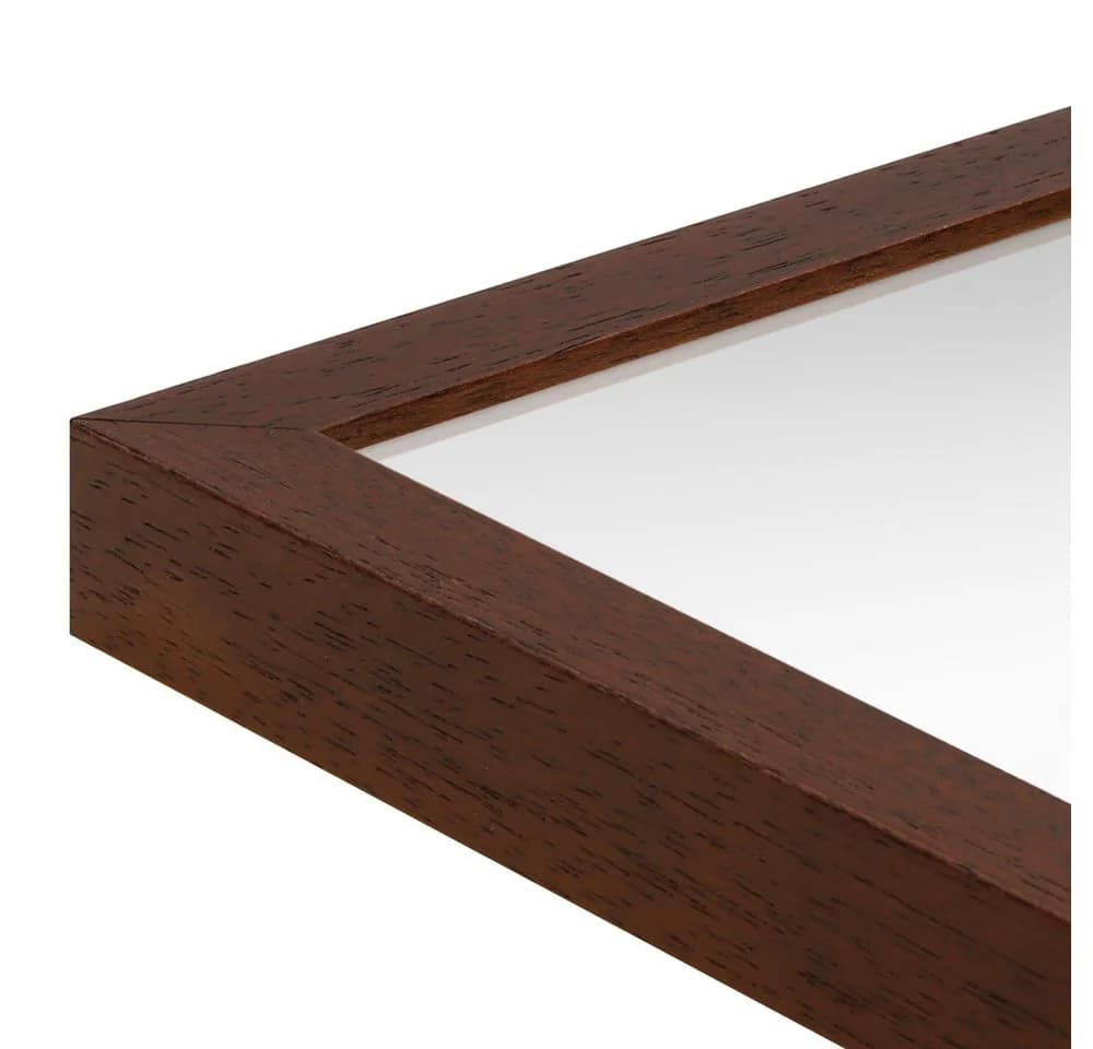 WANDStyle Wandspiegel H960 Nussbaum Massivholz Modern - Bild 3