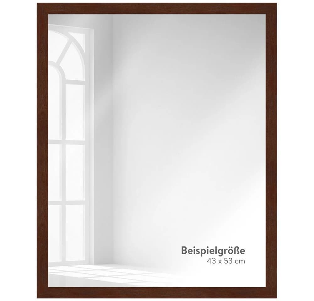 WANDStyle Wandspiegel H960 Nussbaum Massivholz Modern - Bild 4