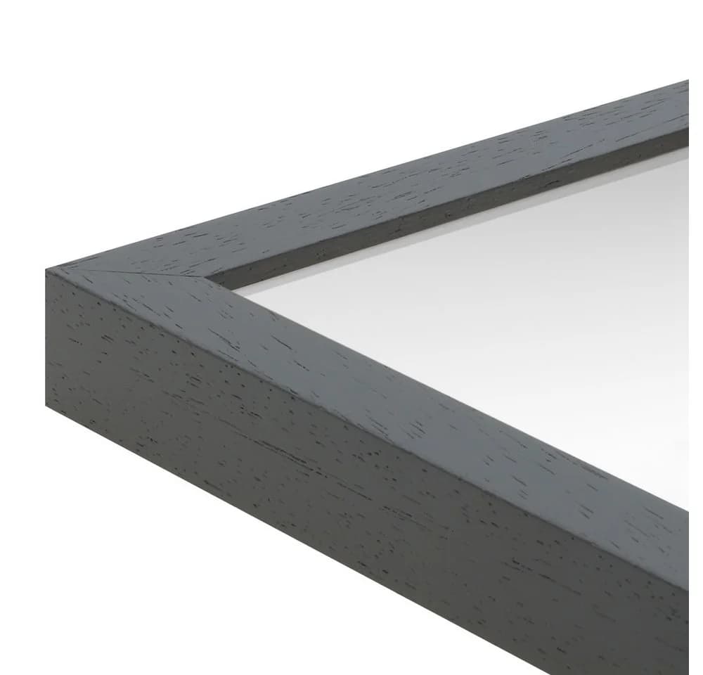 WANDStyle Wandspiegel H960 Grau Massivholz Modern - Bild 3