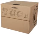 KK Verpackungen Aufbewahrungsbox Spar-Set 15 St. Braun Bücherkartons Bild 1