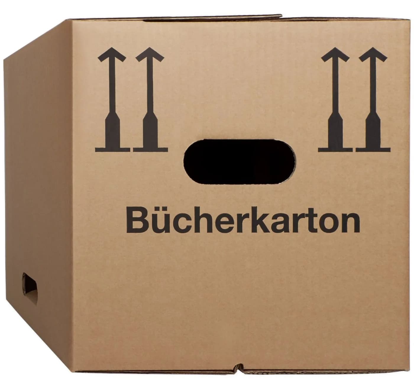KK Verpackungen Aufbewahrungsbox Spar-Set 15 St. Braun Bücherkartons - Bild 2